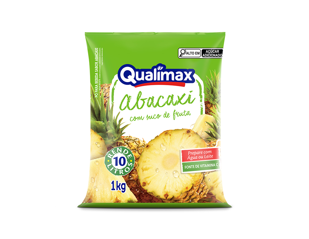 REFRESCO ABACAXI QUALIMAX 1 KG (CX 10 PCT)